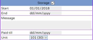 Adding storage for order quote